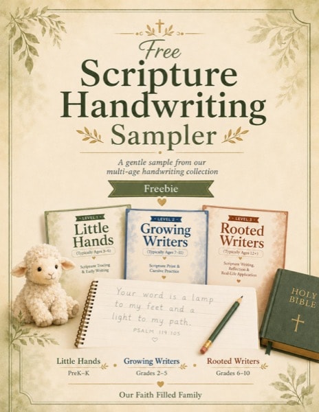 Scripture handwriting